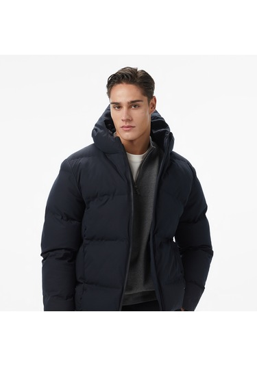Nautica Erkek Siyah Regular Fit Mont Desenli J57010t Siyah