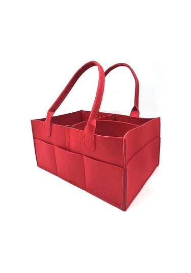 Eternal Luck Keçe Çocuk - Bebek Bakım Çantası - Kırmızı