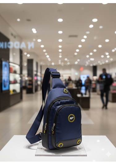 NEWİSH POLO BODY BAG ÇAPRAZ GÖĞÜS VE SIRT ÇANTASI-LACİ QATRO 2260 Lacivert