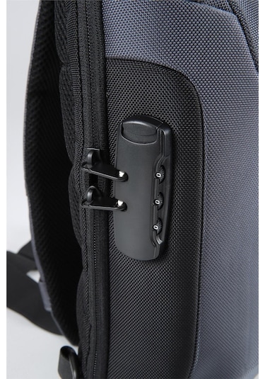 Ççs 51463 Tek Askılı Çapraz Çanta Gri