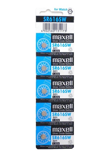 Maxell Sr 616sw 321 10lu Paket Pil