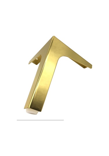 Sones Lh-j0016 Metal Tv Dolabı Kanepe Ayağı, Yükseklik: 15cm Titanyum