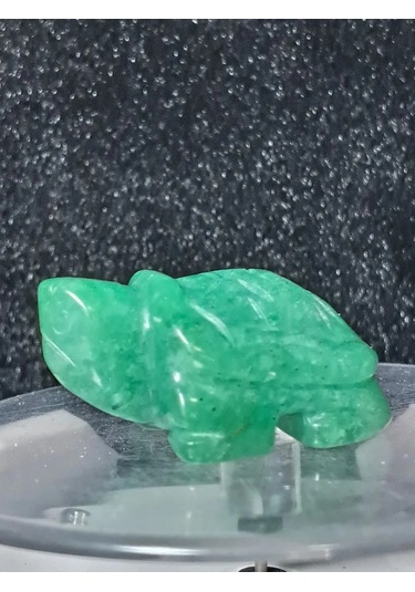 Beautiful Stones Doğal Aventurin Taşından Kaplumbağa Heykelciği 318200706