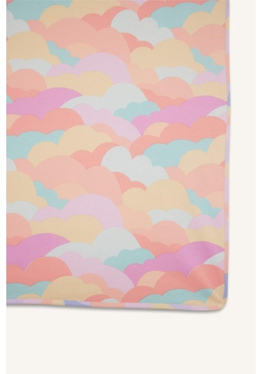 Defacto Kız Bebek Desenli İçi Polarlı Battaniye F5649a5nspr194 Mor