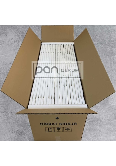 5 Adet X Tuğla Desenli 3D Strafor Köpük Duvar Kaplama Paneli (446785546)