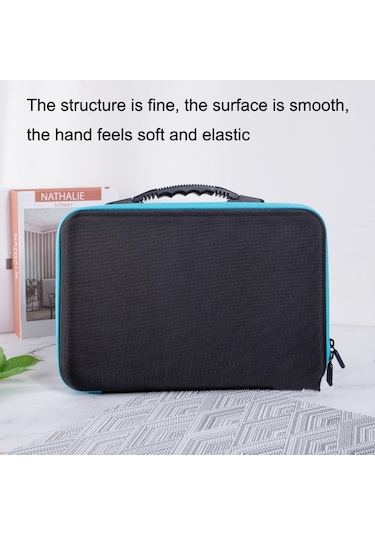 Sones Çok İşlevli Taşınabilir Elmas Boyama Alet Seti Saklama Çantası, Stil: 30 Izgara Pembe