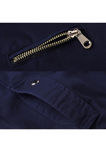 Pasifix 8803 Erkek Gündelik Fermuarlı Ceket 001