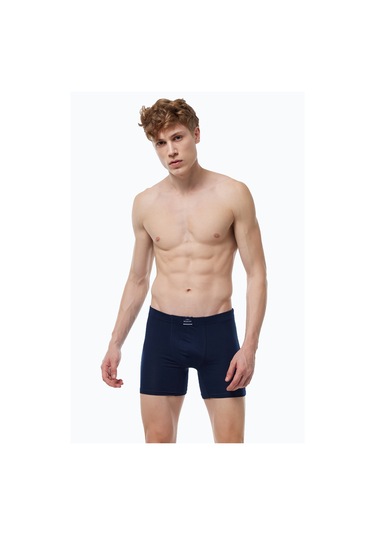 Malabadi Erkek Lacivert Premium Collection Modal Uzun Boxer 250 Lacivert
