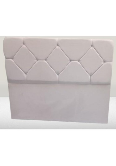 Dk Baklava Model Baby Face Kumaş El Yapımı Çift Kişilik Başlık Krem 150 CM