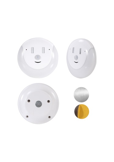 Neevoyu Led Akıllı Kişi Algılama Gece Lambası - Usb Şarjlı, 3-6m Algılama, Manyetik Montaj, Soğuk Beyaz Işık Beyaz