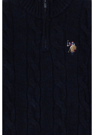 U.s. Polo Assn. Erkek Çocuk Lacivert Kazak /triko 50297422-vr033 Lacivert