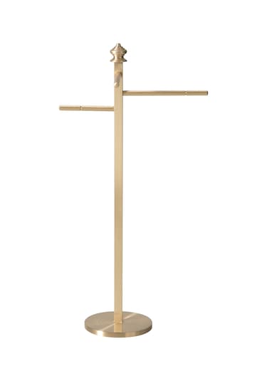 Mudo Home Pirinç 4'lü Takı Standı 28 Cm