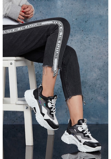 Dark Seer Ds.pmd239k2110 Sneaker 2025 Kadın Siyah-füme