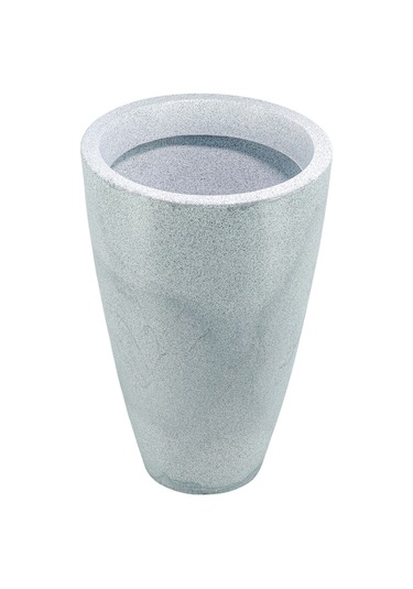 Bostann Dekoratif Saksı - Nıla 300 - 64,5l - Beyaz