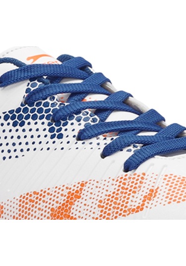 Slazenger CYPRUS KR Erkek Halı Saha Beyaz / Saks Mavi Futbol Ayakkabısı