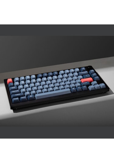 Keychron V1 Max Rgb Tkl Mekanik Red Switch 2.4 Ghz Kablosuz İngilizce Siyah Klavye