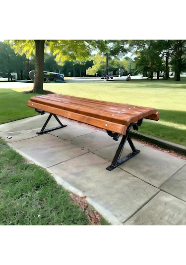 Motifli Arkalıksız Oturma Bankı 145 Cm-231