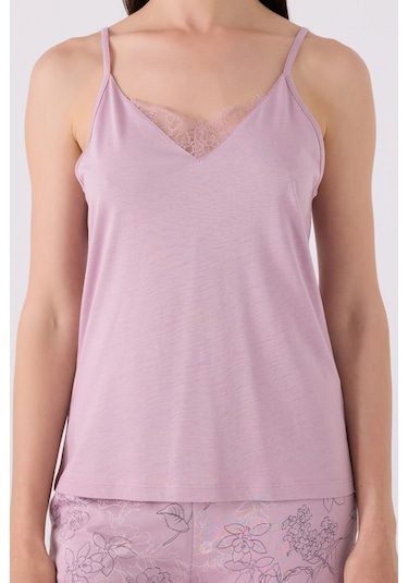 Pierre Cardin Kadın Mor 3lü Pijama Takımı Pc8875-s-v1 Mor