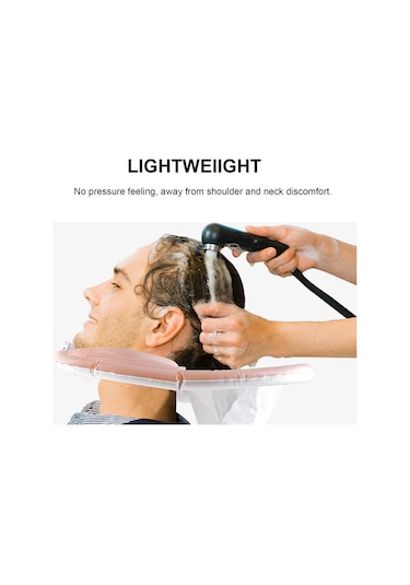 Vkemall Pembe Pvc Şampuan Leğeni, 60x47cm Boyut, Taşınabilir Ve Hafif Tasarım Düz