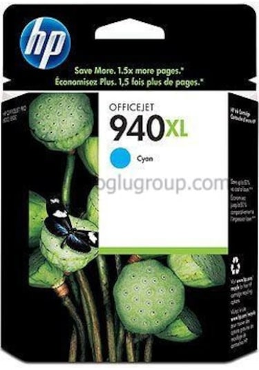 HP 940XL Mavi Officejet Mürekkep Kartuşu
