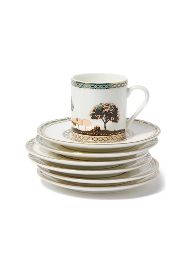 Eva Solo Espresso Fincanı Ve Tabağı, 6'lı Set Beyaz - Beyaz
