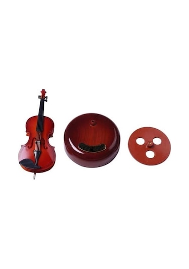 Dodes Hareketli Violin Müzik Kutusu