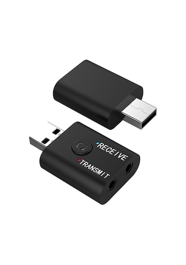 Lemestar Bluetooth 5.0 Alıcı Verici - Tv, Araç Ve Kulaklıklar İçin Kablosuz Ses Adaptörü