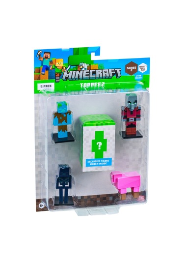 Minecraft 3d Toppeez 5'li Figür Seti Mc2240 Model 3
