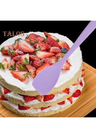 Mavi Ördek Dili Kürek Gıda Sınıfı Kek Pişirme Aracı Temizlemesi Kolay Pratik Tereyağı Pişirme Spatula Salata Karıştırma Kazıyıcı Mutfak Gadget'ı