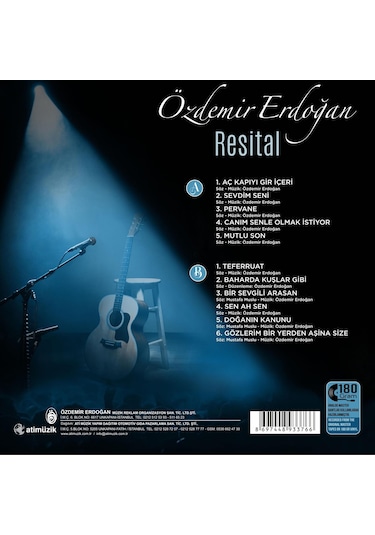 Özdemir Erdoğan - Resital Plak