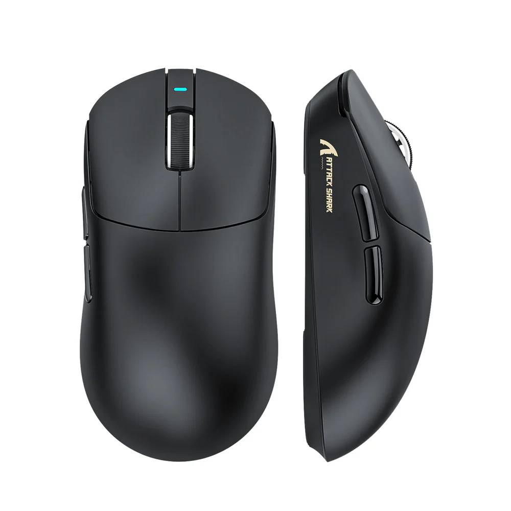 Attack Shark X8 Ultra Siyah Tri-mode Kablosuz Gaming Mouse As-x8-ultra-bk