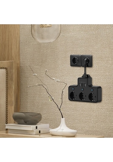 Ganzhoushop Usb Suntek Priz Genişletici Bağlantı 3 En Klemensli
