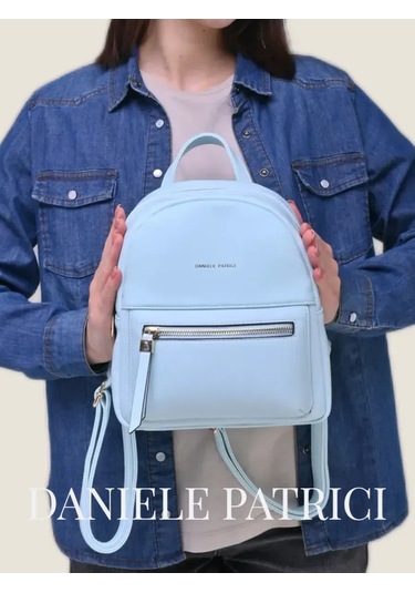 Daniele Patrici Şehir A5 Deri Sırt Çantası 210533354 Naneli