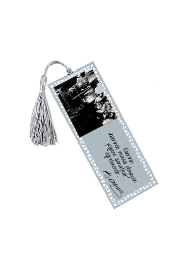 Öğretmenler Günü Hediyesi Atatürk Temalı Isimli Kitap Ayracı