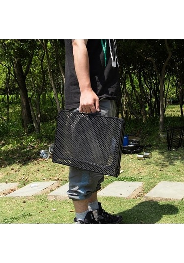 Bloomnest Pratik Katlanır Plaj Piknik Masa Ve Taşınabilir Renkli Portatif Masa, Izgara İçin Fileli Çok - Et Çok Renkli Çok Renkli