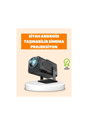 Otomatik Dikey Düzeltmeli Ve Manuel Zoom Fonksiyonlu Akıllı Projektör-127829