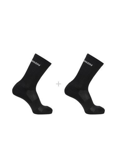 Salomon Evasion Crew 2 Pack Unisex Siyah Çorap LC2083800