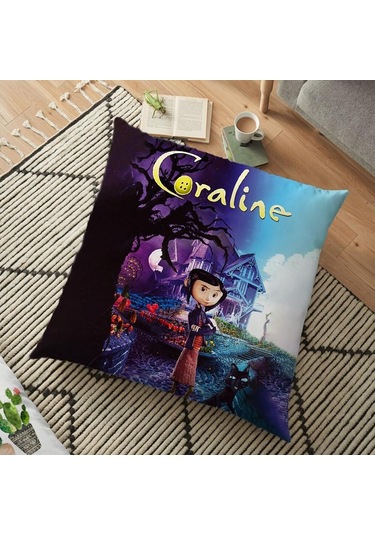 Coraline Minder Örtüsü Polyester Dekoratif Yastık Kılıfı Atmak Yastık Kılıfı Ev Minder Örtüsü 15