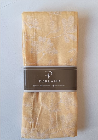 Porland Ayana Sarı 2 Adet Peçete 45x45 Cm