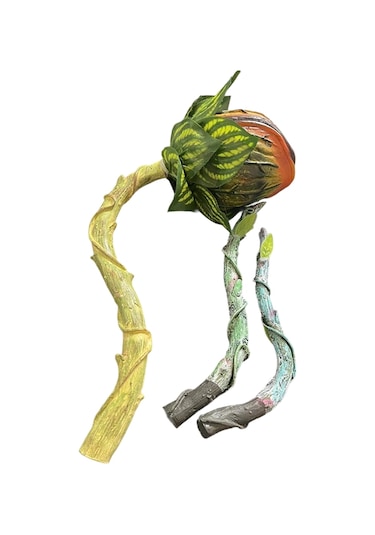 Piranha Çiçek Süsü Benzersiz Tuhaf Dekoratif Reçine Heykeller