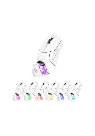 Novahub Hxsj T40 Kablosuz Oyun Faresi - 3 Modlu, 4000 Dpı, Rgb Işıklı, Şarj Edilebilir 001