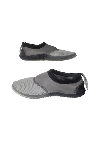 Serabien Erkek Gri Fileli Deniz Havuz Plaj Ayakkabı Gri
