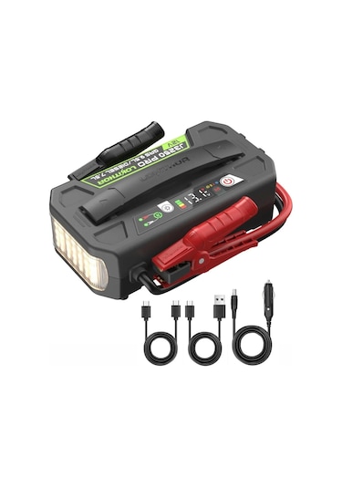 Lokithor J3250pro 12v 3250amp Lifepo4 Akıllı Akü + + Led Lamba