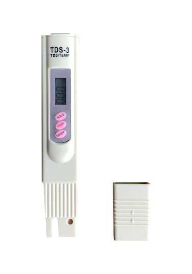 Konesam Su Kalitesi Testeri - Tds Kalem Cihazı, Doğru Ölçüm 1-9990ppm , Otomatik Kapatma, Su Arıtma Ve Laboratuvar Kullanıma Uygun Beyaz