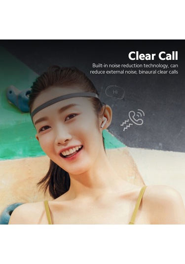 Kosona Aigo T20 Beyaz Bluetooth 5.0 Kulak İçi Kulaklıklar - Spor Ve Oyun İçin Akıllı Dokunmatik, Hızlı Eşleşme, 5 Saat Müzik Süresi