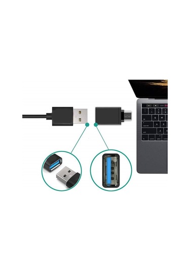 Codegen Cdg-Cnv35 Type-C - Usb 3.0 Görüntü Adaptörü Siyah