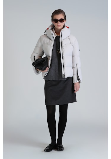 Lufian Shay Kaz Tüyü Kadın Mont Taş Taş 122120026100190 Taş