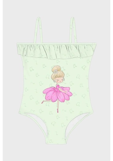 Slipstop Kız Çocuk Mayo Sm2512000108 Mint Mint