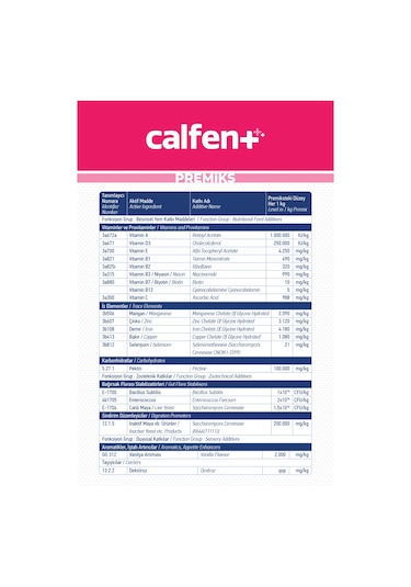 Vioment Calfent 600 Gr -Bir Gelişim İçin; En İyi Destek-