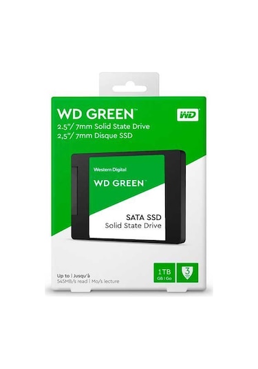 WD Green WDS100T3G0A 2.5" 1 TB 545/465 MB/S SATA 3 SSD